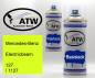 Preview: Mercedes-Benz, Electricbeam, 127 / 1127: 400ml Sprühdose + 400ml Klarlack - Set, von ATW Autoteile West.